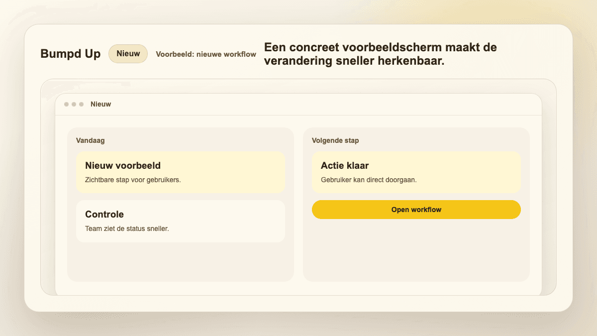 Demo van Be Bold IT klant-assets en portalcontext